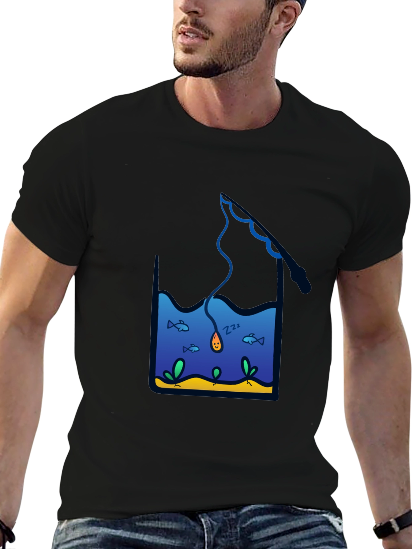 Fishing Dream T-Shirt - Unique Graphic Tee