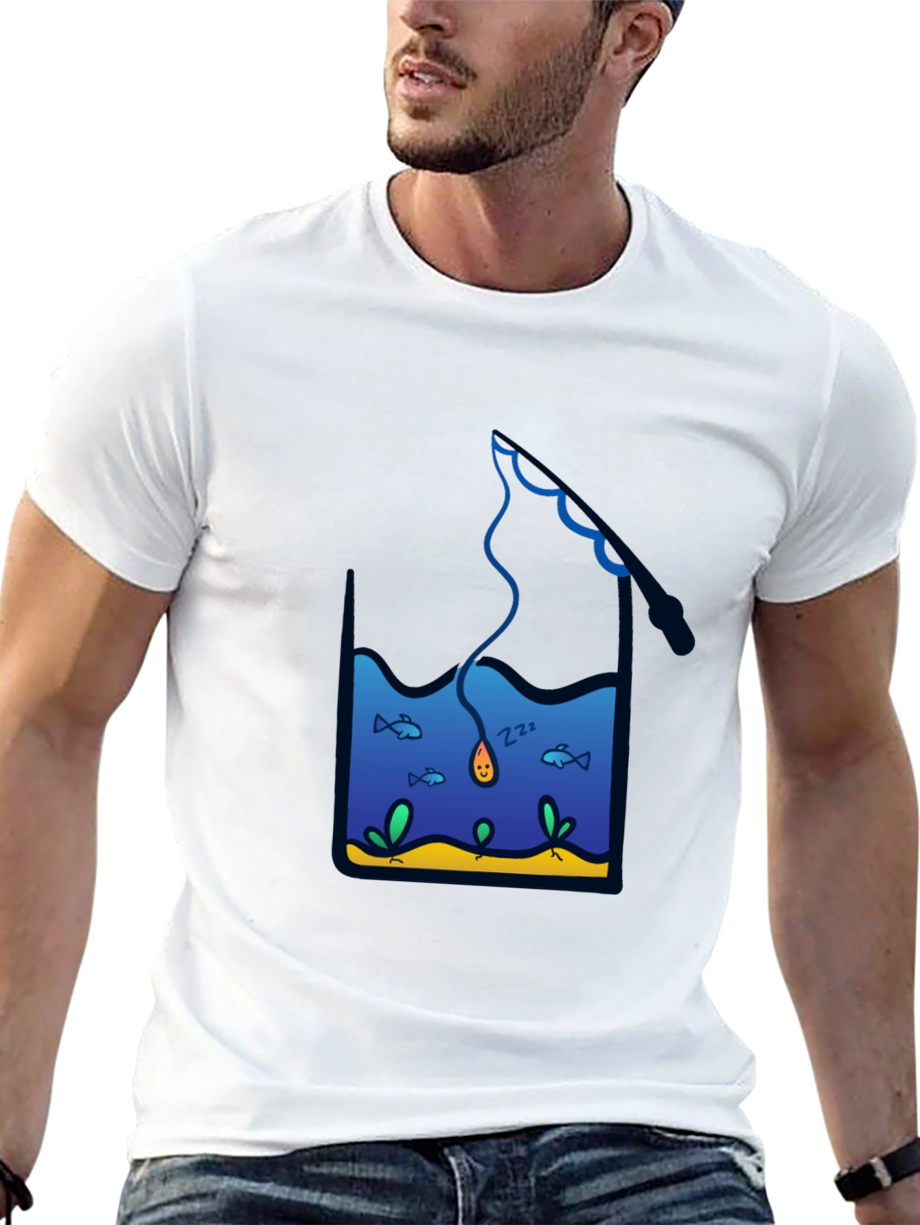 Fishing Dream T-Shirt - Unique Graphic Tee