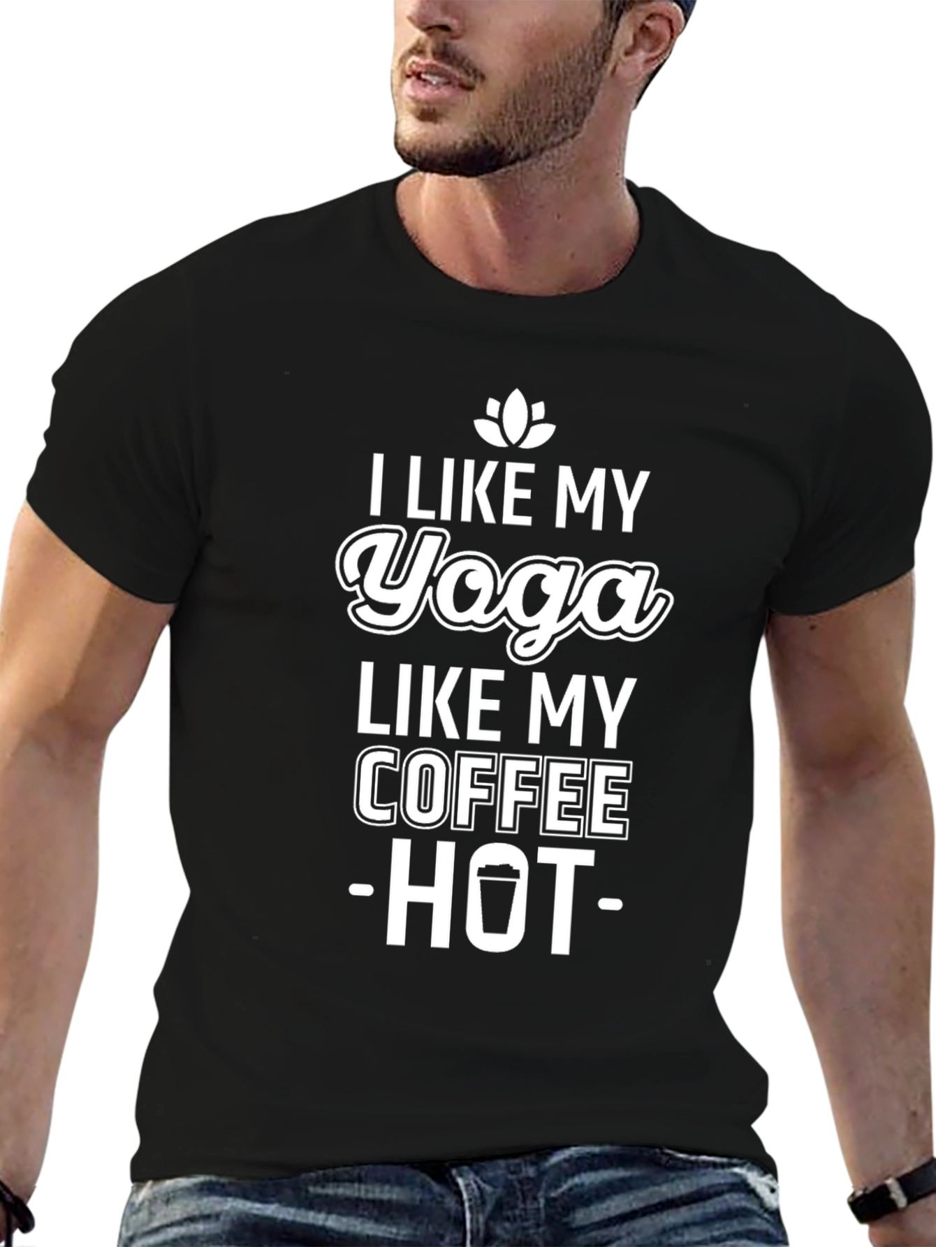 Yoga & Coffee Lover T-Shirt: Hot Style