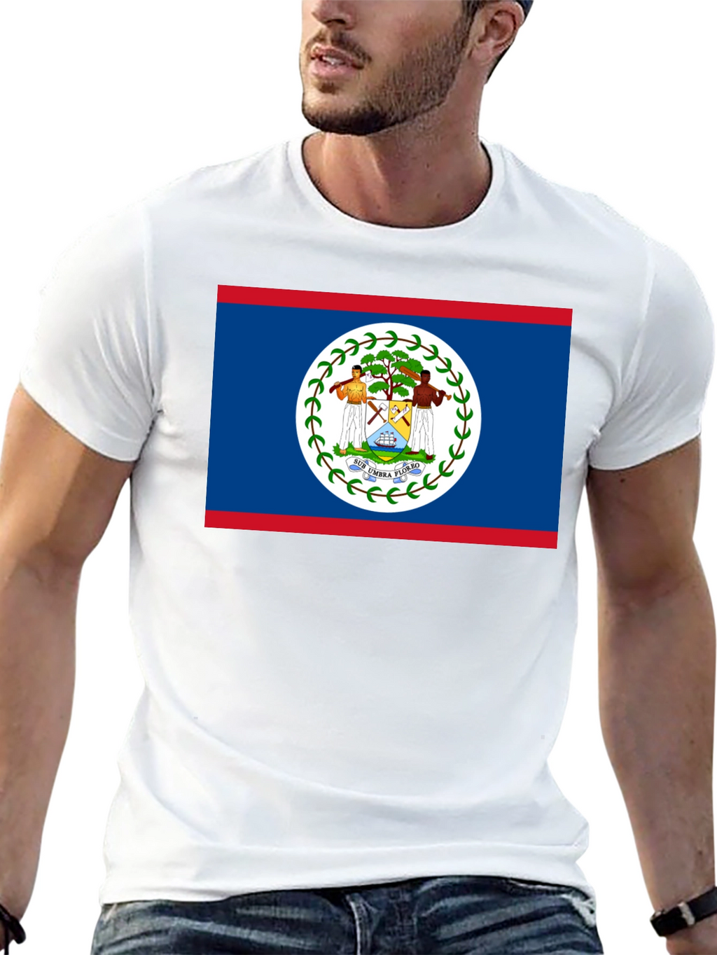 Belize Flag T-Shirt - Show Your Pride