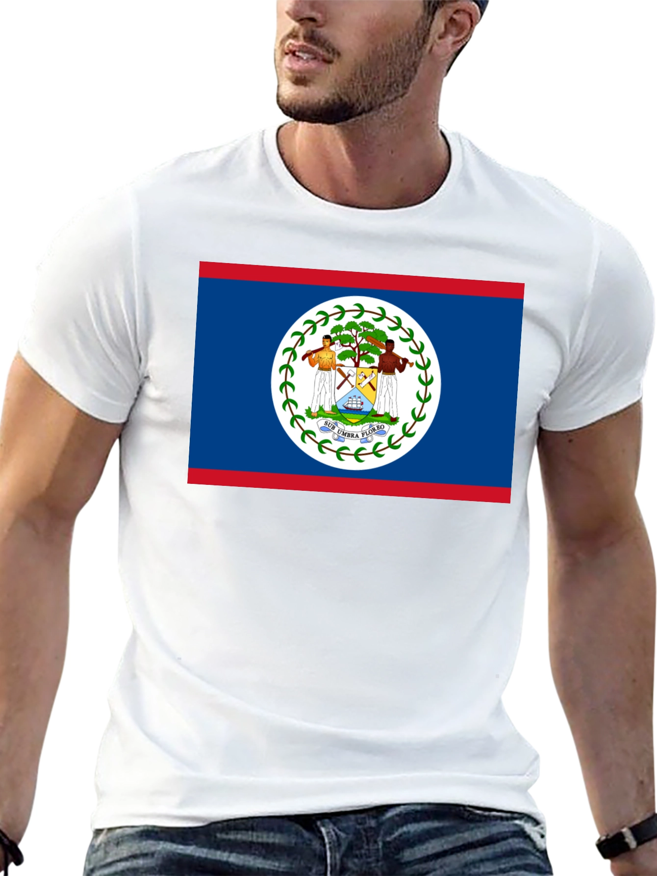 Belize Flag T-Shirt - Show Your Pride