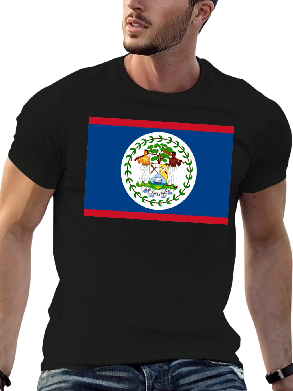 Belize Flag T-Shirt - Show Your Pride