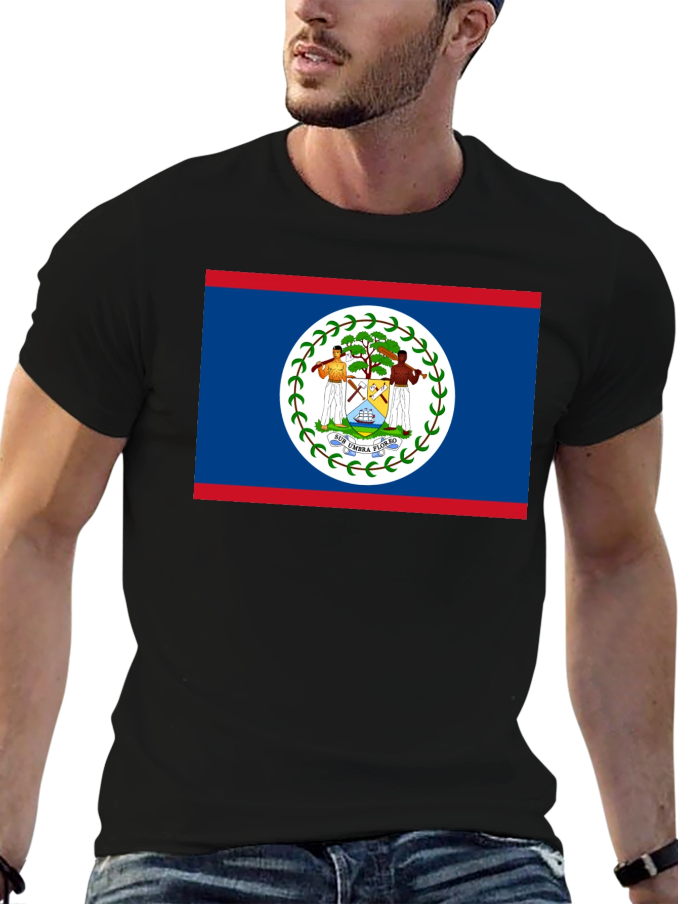 Belize Flag T-Shirt - Show Your Pride