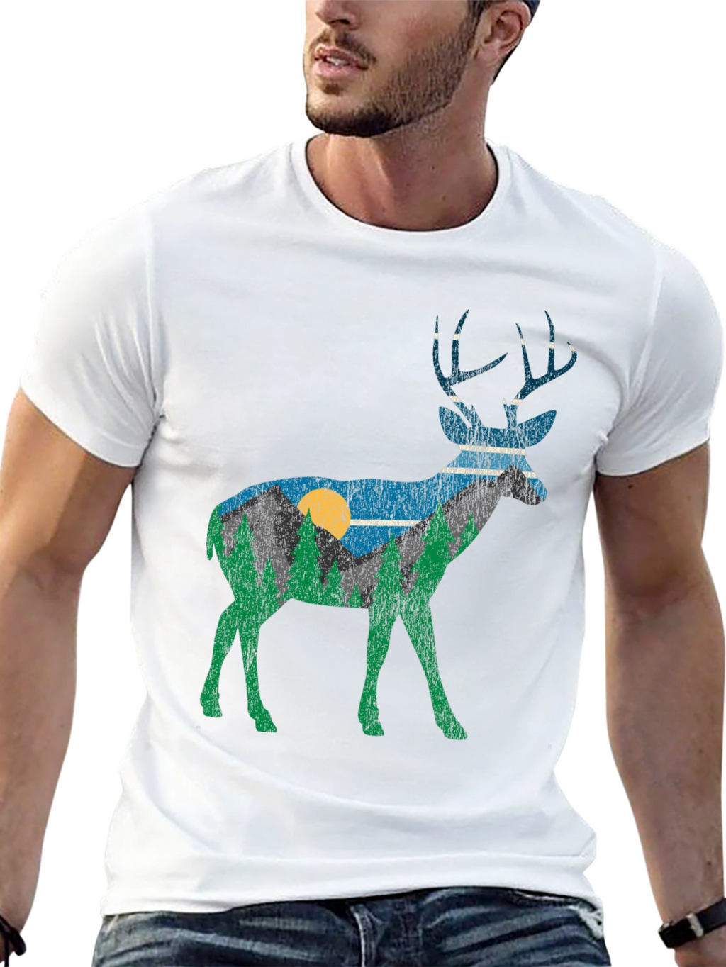 Deer Mountain Graphic Tee