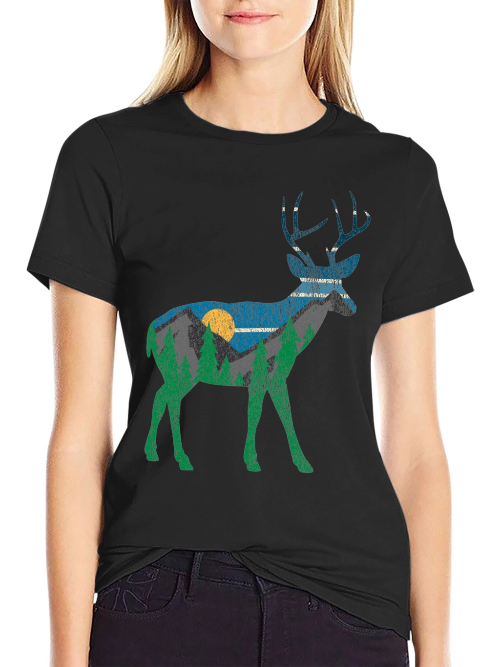 Deer Mountain Graphic Tee