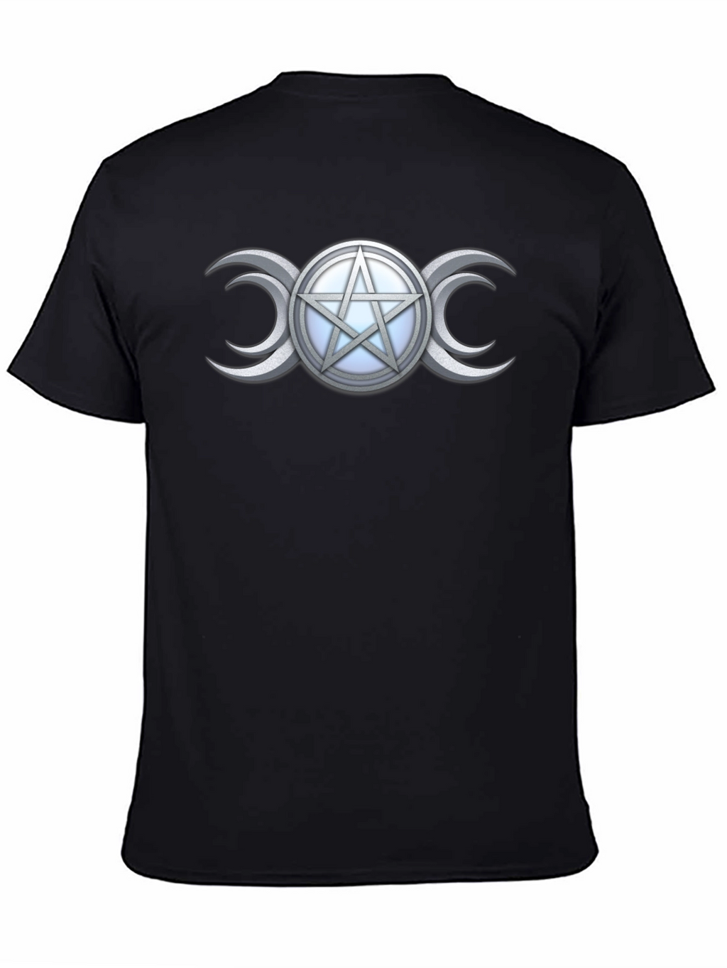 Triple Moon Goddess Pentacle T-Shirt