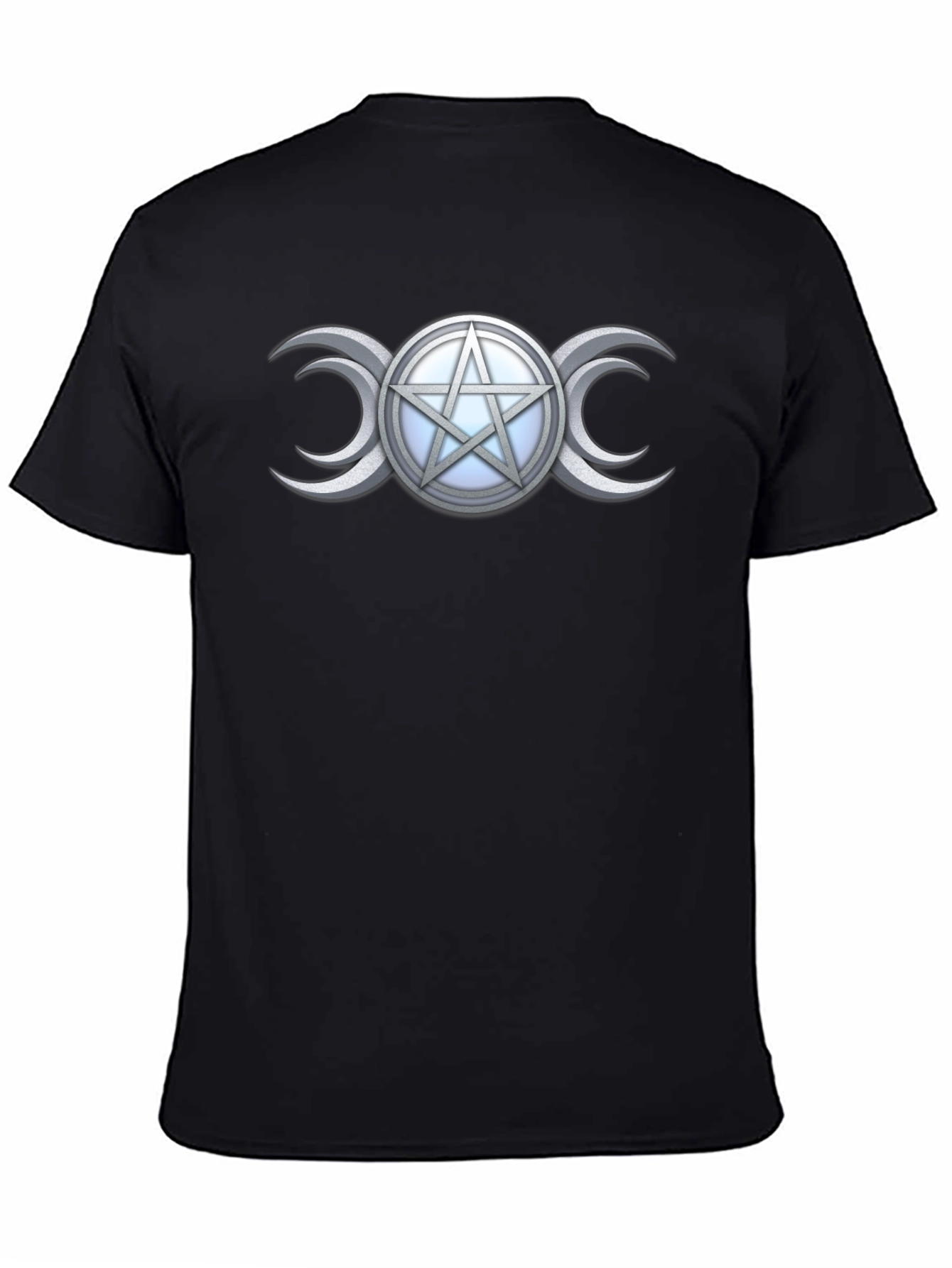 Triple Moon Goddess Pentacle T-Shirt