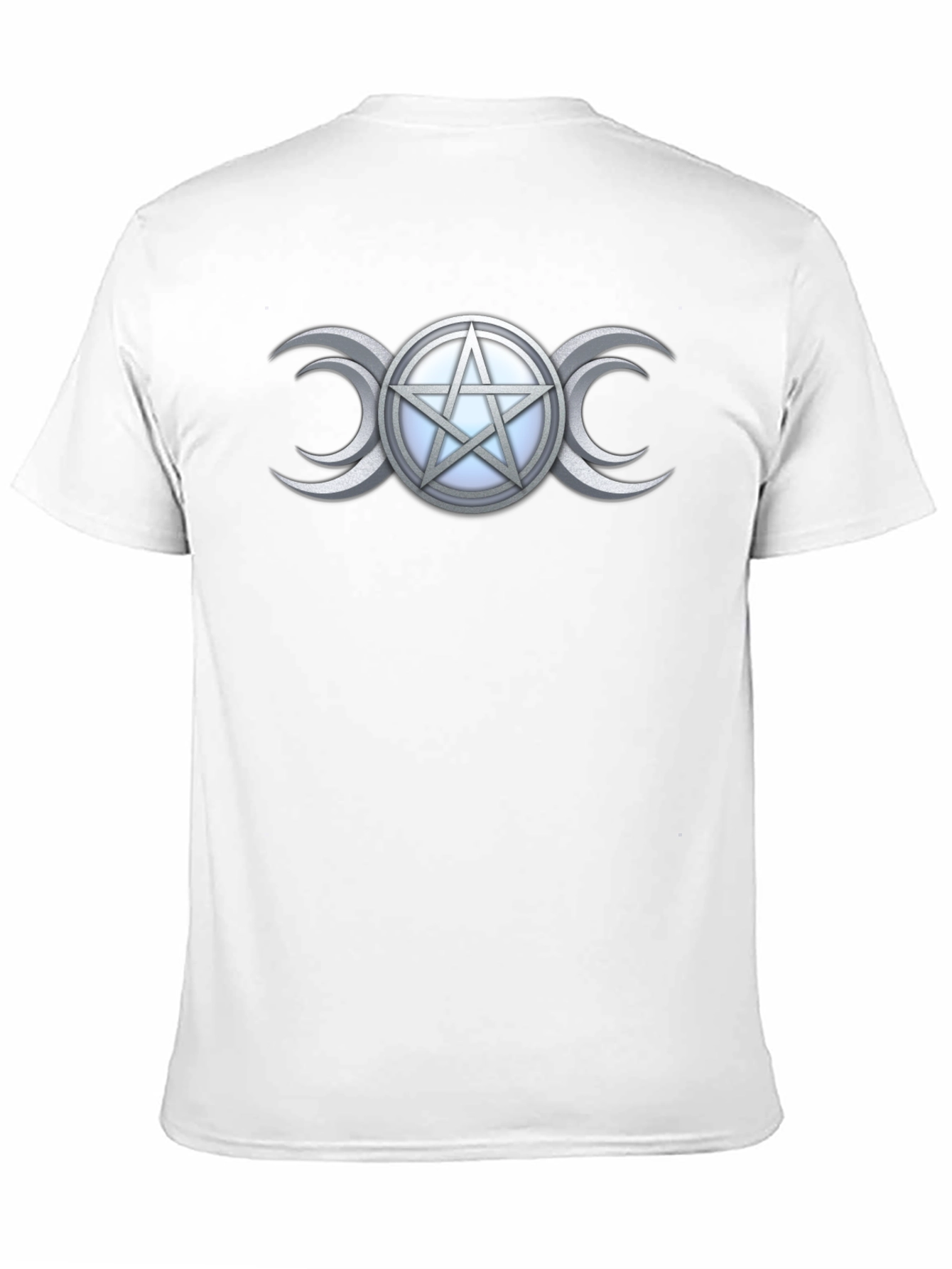 Triple Moon Goddess Pentacle T-Shirt
