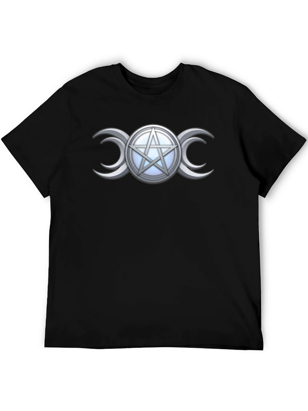 Triple Moon Goddess Pentacle T-Shirt