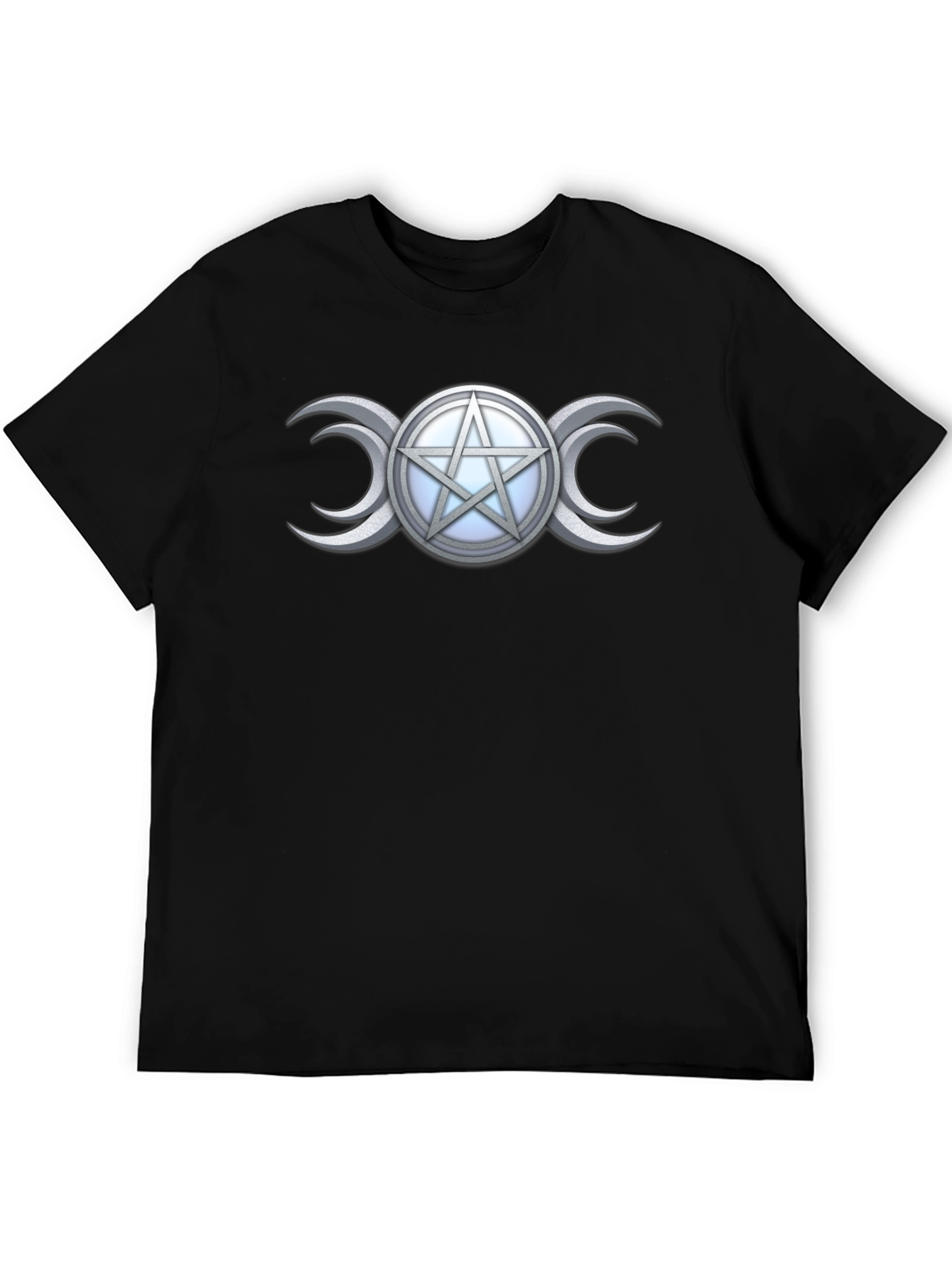 Triple Moon Goddess Pentacle T-Shirt