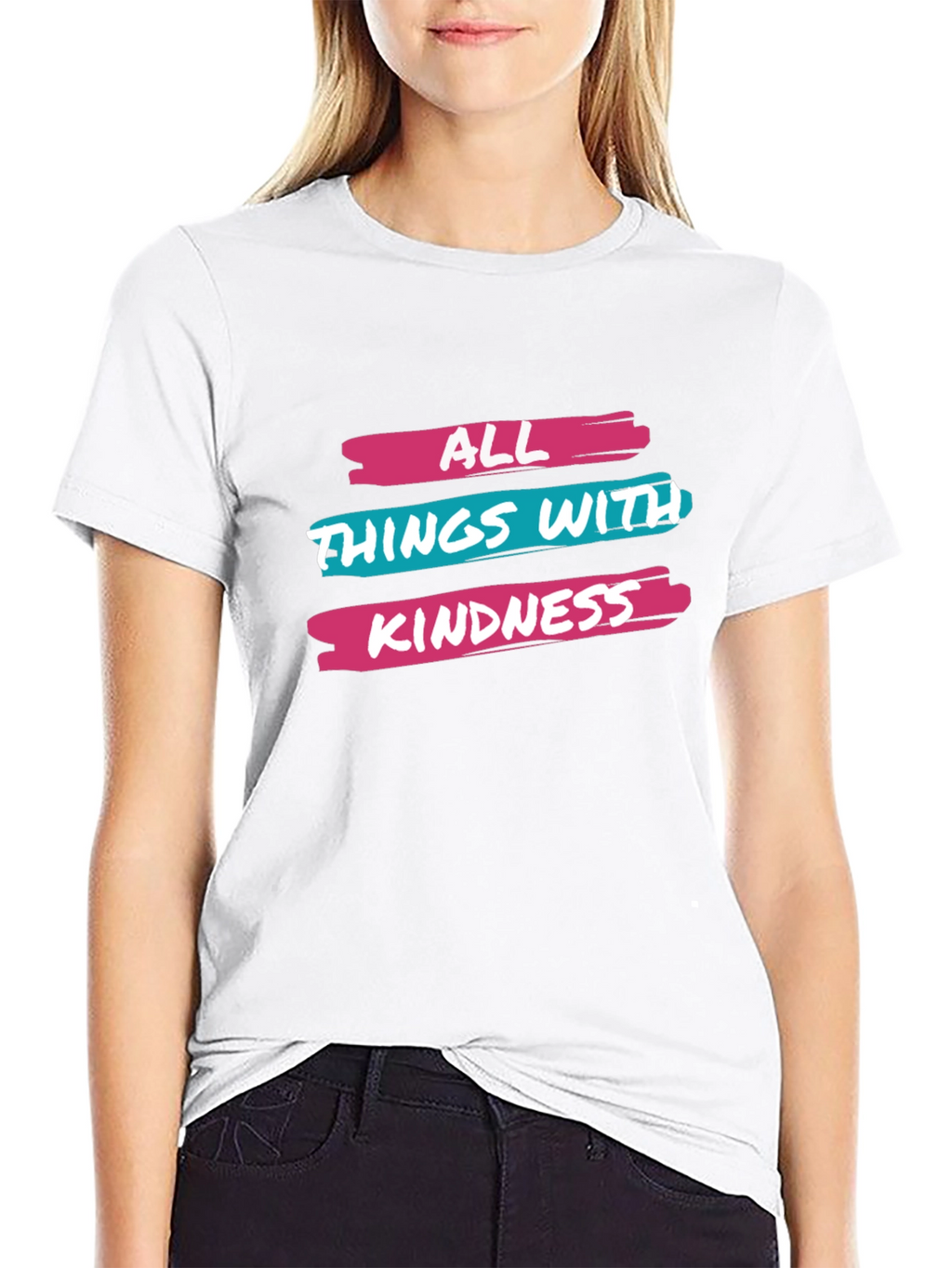 All Things with Kindness Graphic Tee