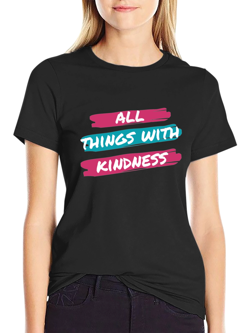 All Things with Kindness Graphic Tee