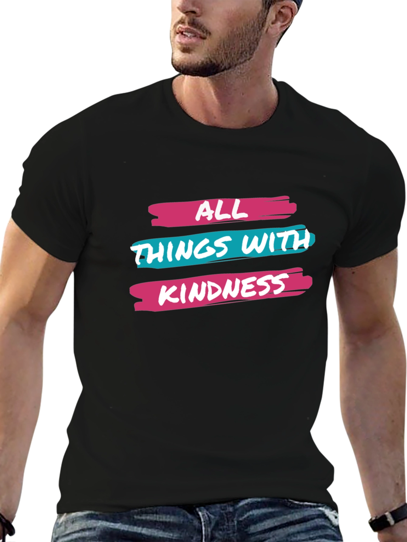 All Things with Kindness Graphic Tee