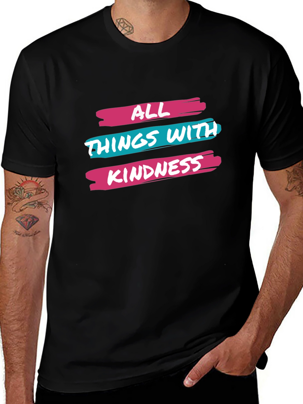 All Things with Kindness Graphic Tee