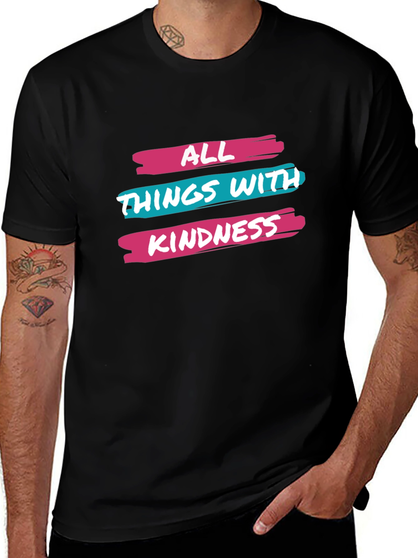 All Things with Kindness Graphic Tee
