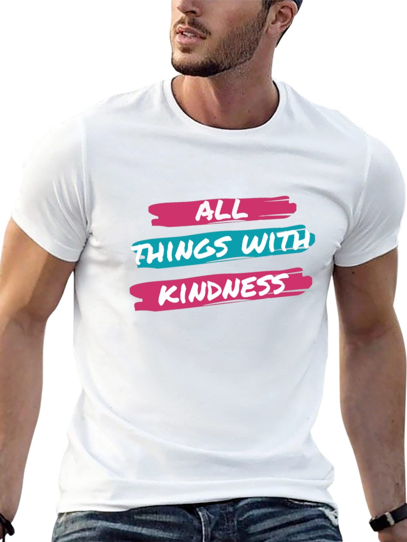 All Things with Kindness Graphic Tee