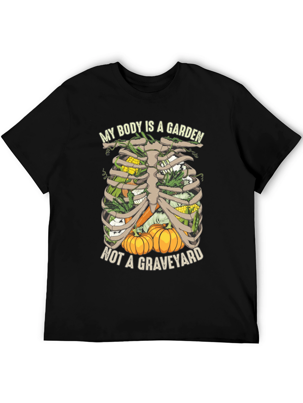 Vegetarian T-Shirt: My Body is a Garden