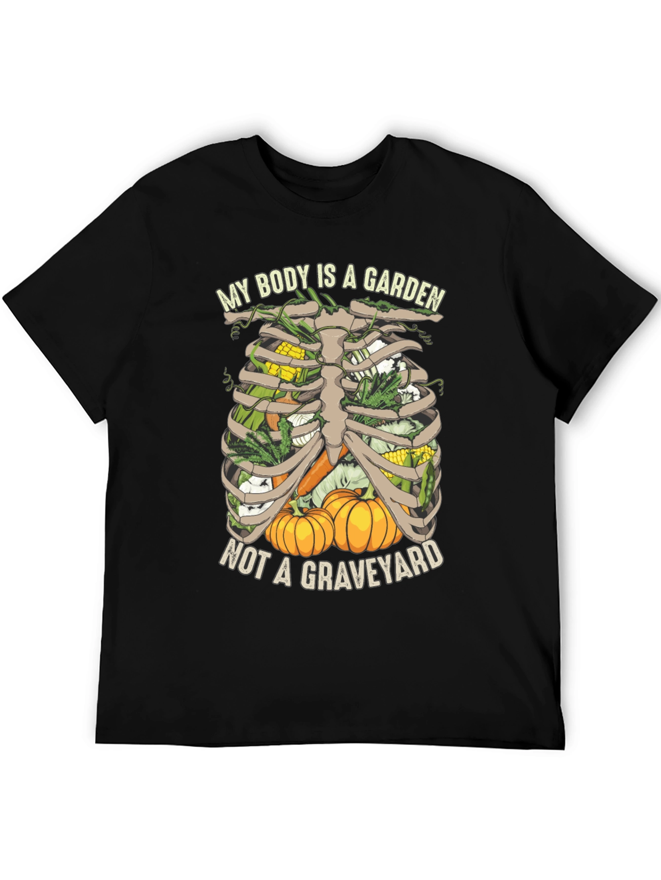 Vegetarian T-Shirt: My Body is a Garden