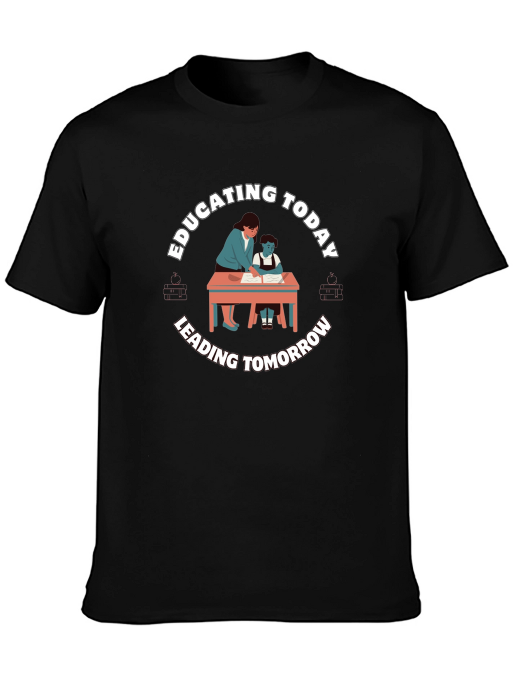 Educating Today Leading Tomorrow Black T-Shirt