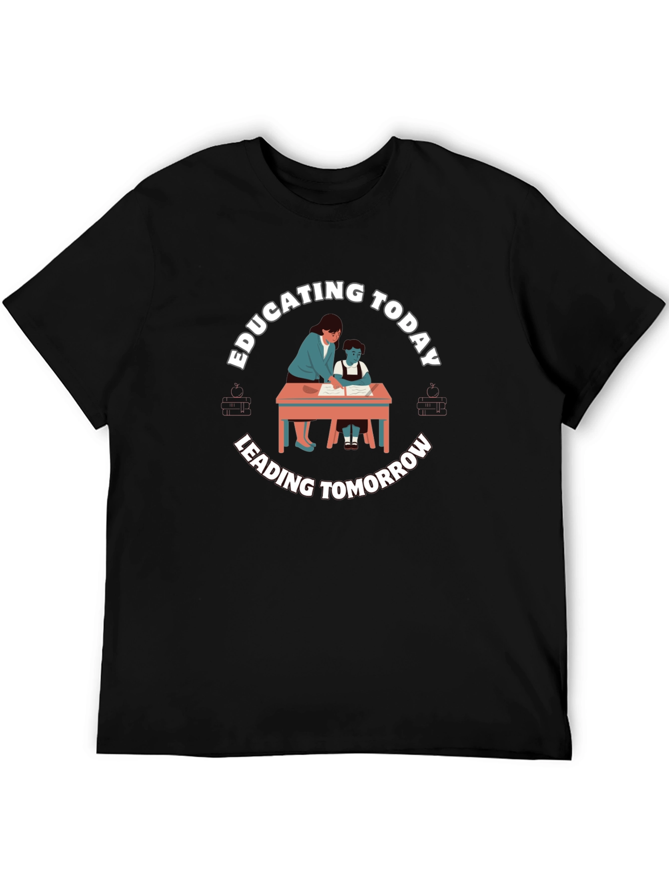 Educating Today Leading Tomorrow Black T-Shirt