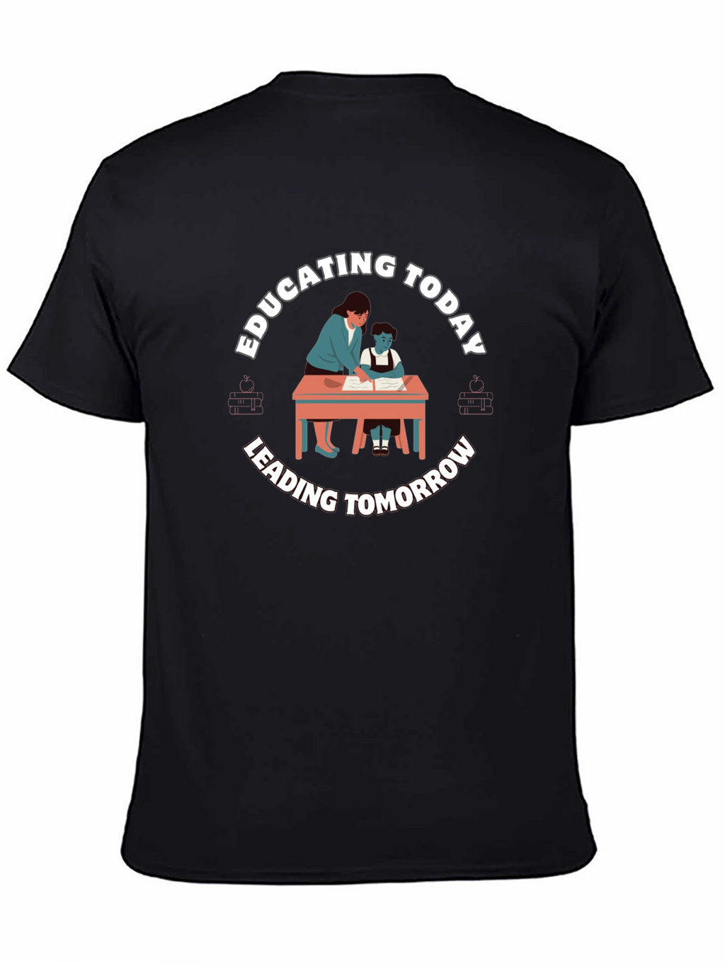 Educating Today Leading Tomorrow Black T-Shirt