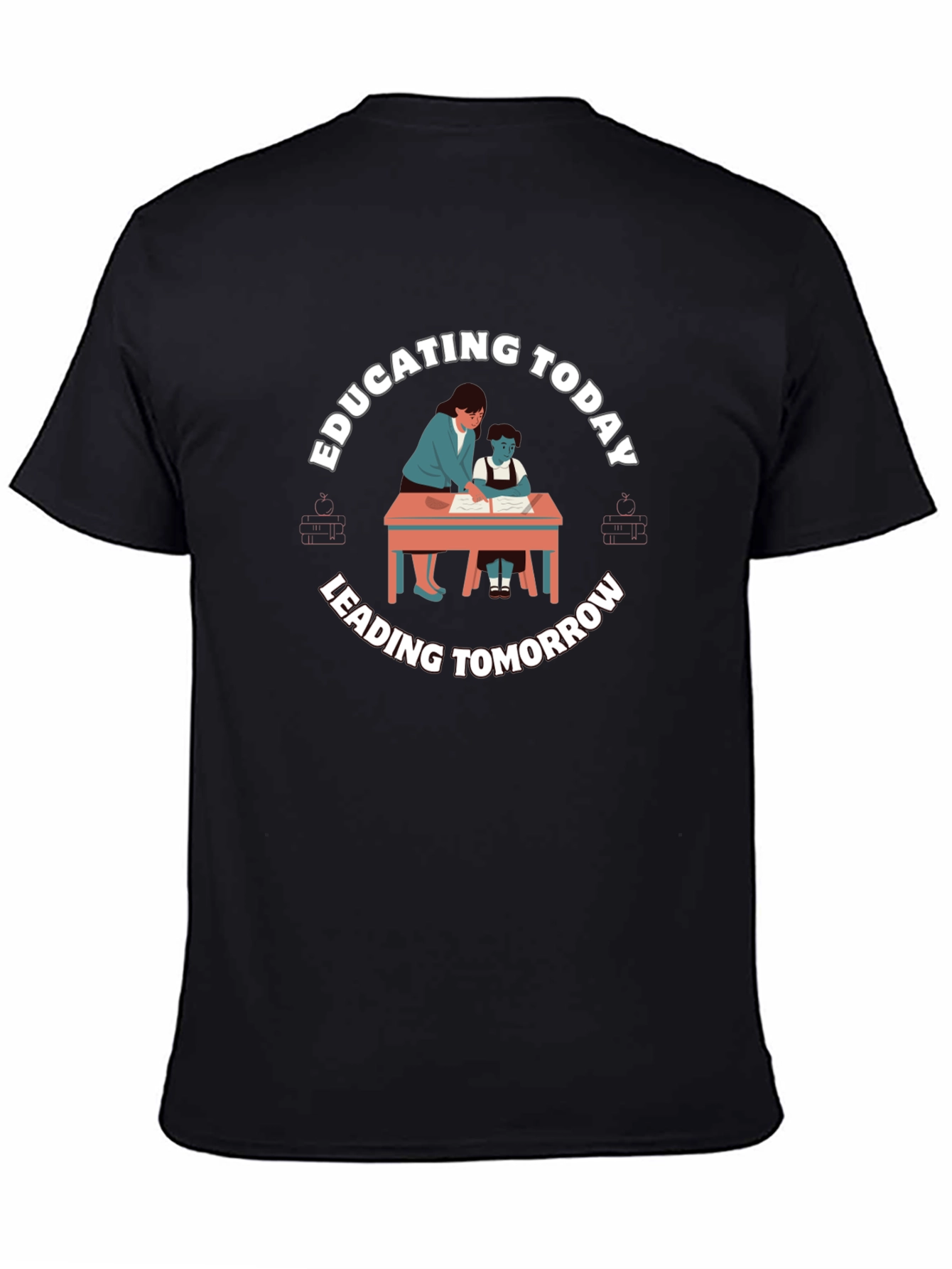 Educating Today Leading Tomorrow Black T-Shirt
