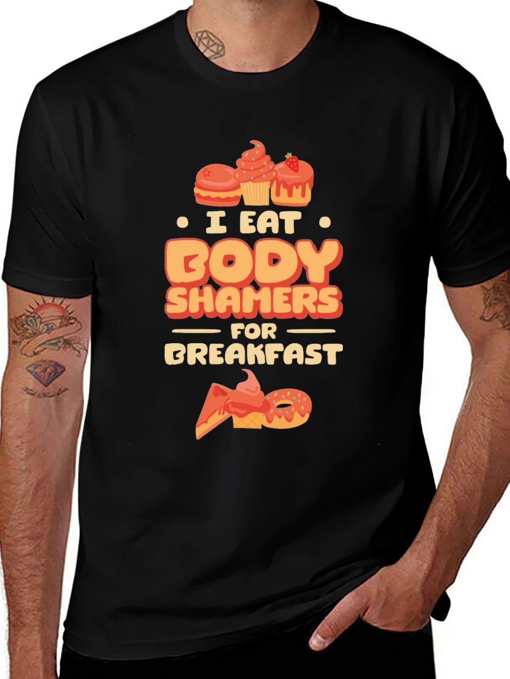 Body Shamer Eater Graphic Tee