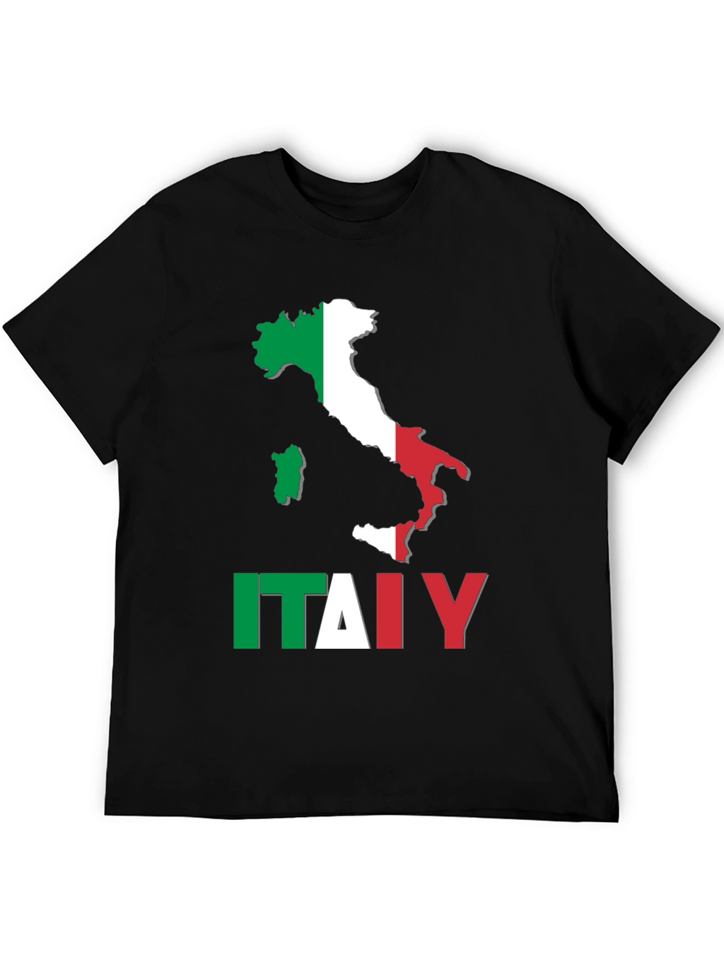 Italy Map Flag T-Shirt - Italian Pride