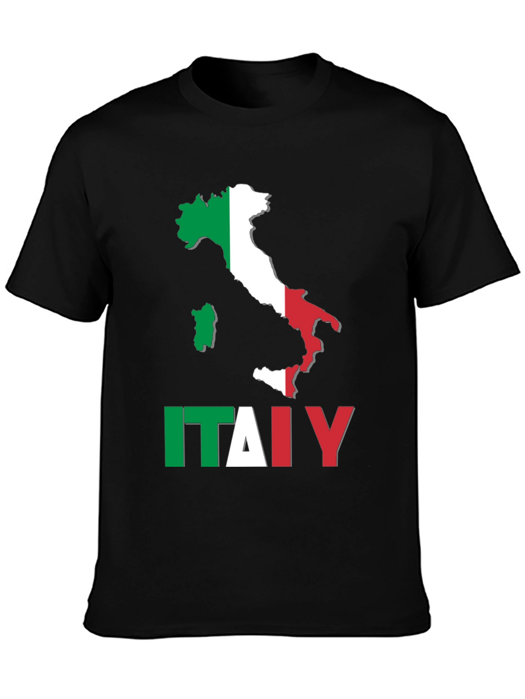 Italy Map Flag T-Shirt - Italian Pride