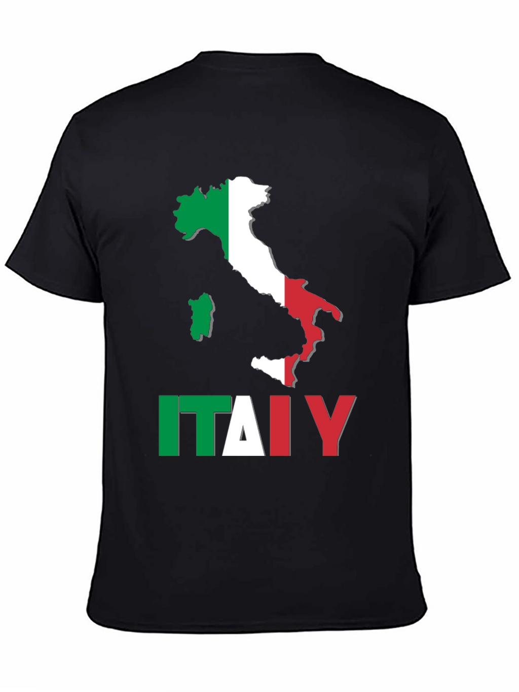 Italy Map Flag T-Shirt - Italian Pride