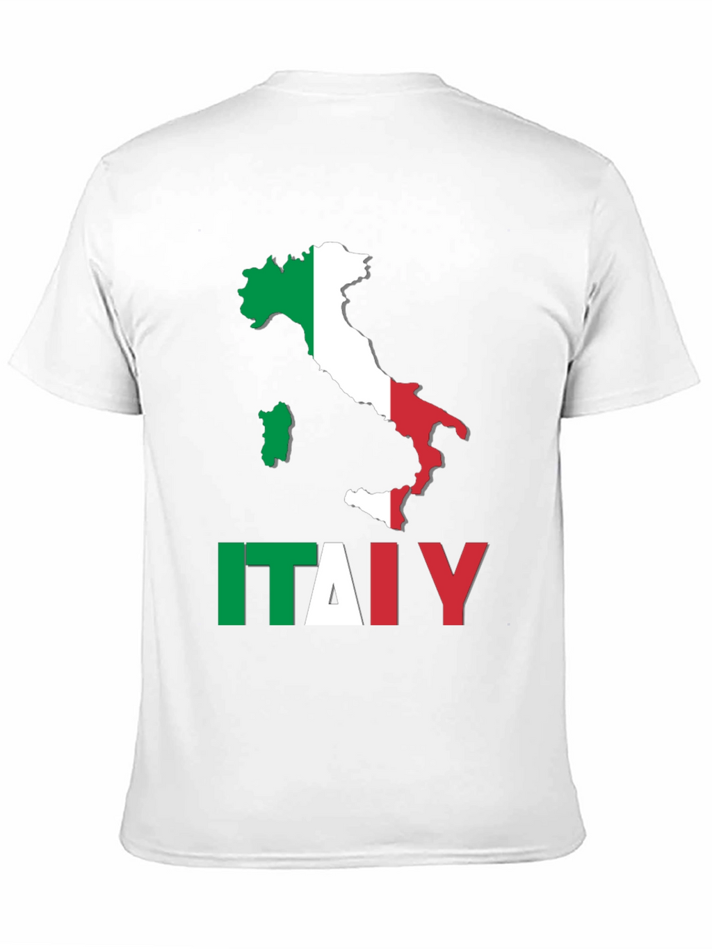 Italy Map Flag T-Shirt - Italian Pride