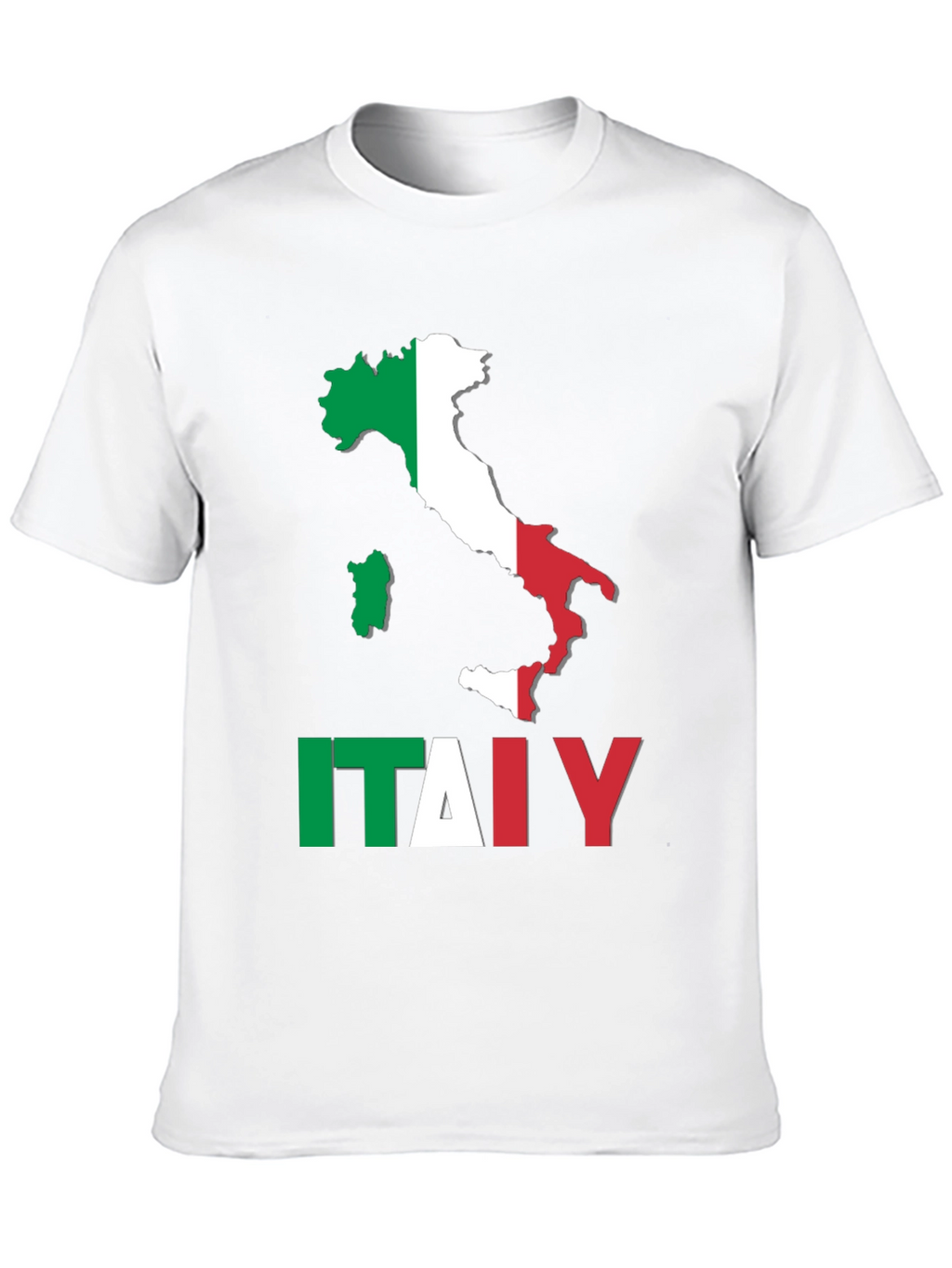 Italy Map Flag T-Shirt - Italian Pride