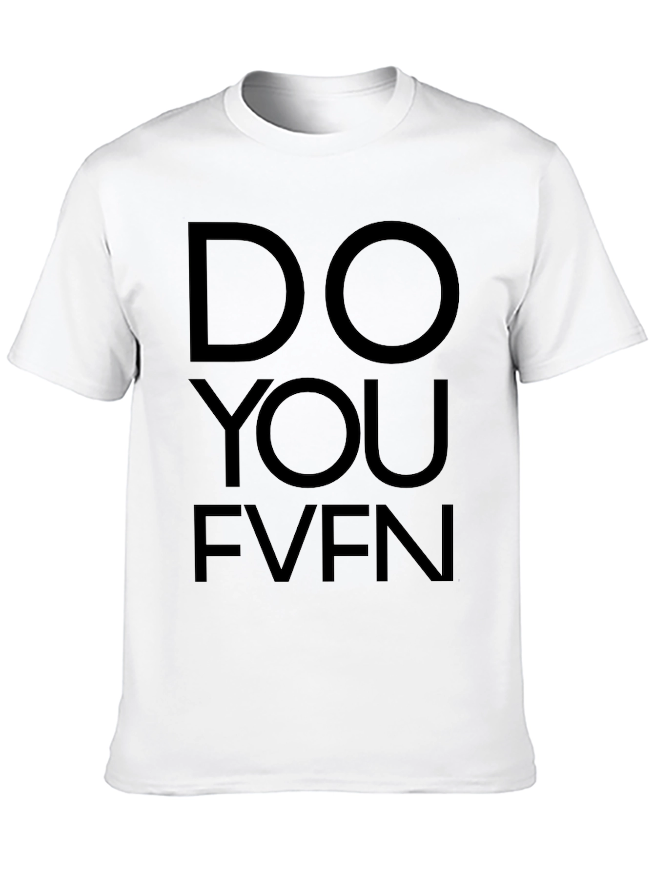 Do You Even? Graphic Print T-Shirt - Black