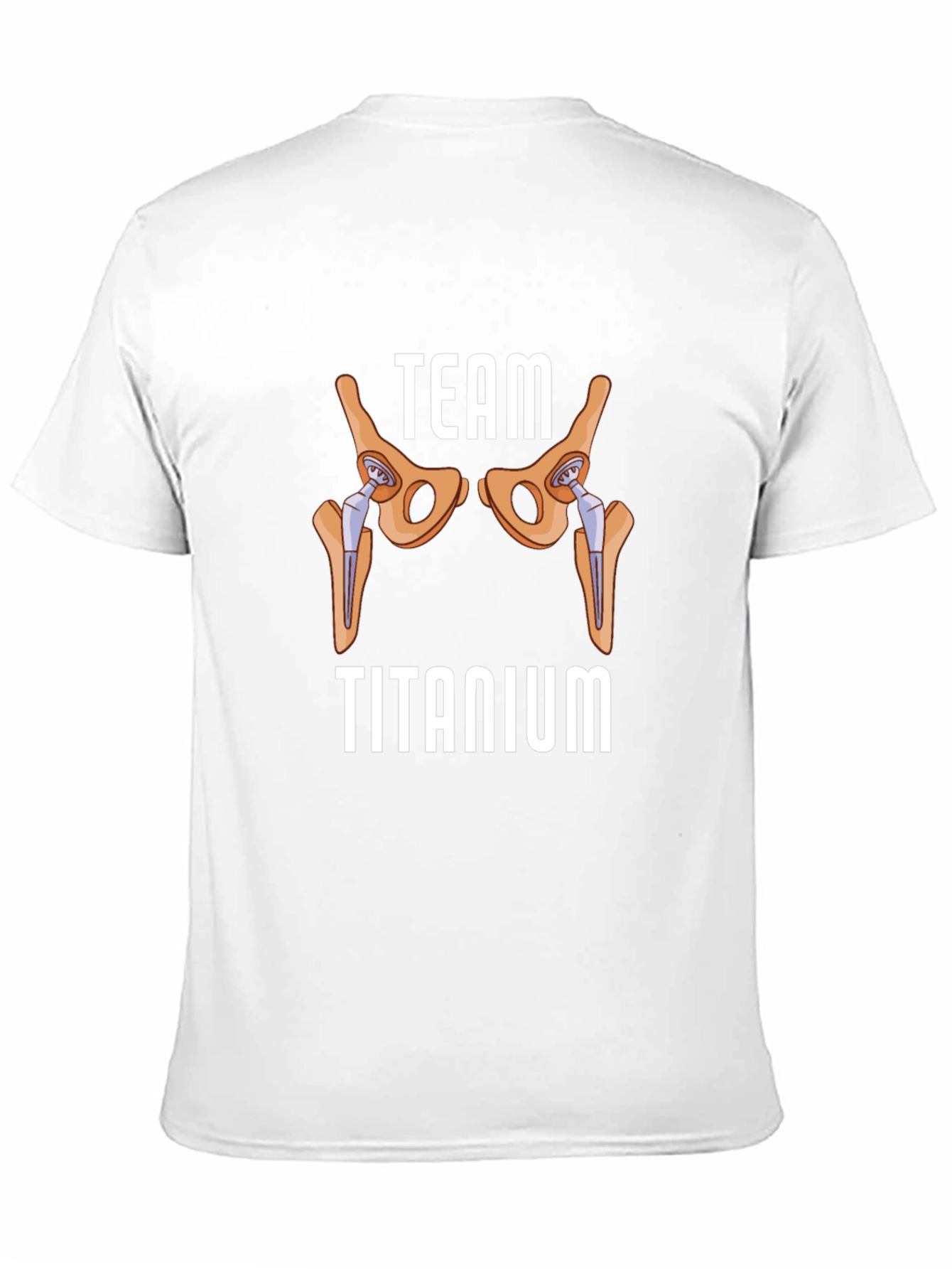 Team Titanium Hip Replacement Graphic T-Shirt