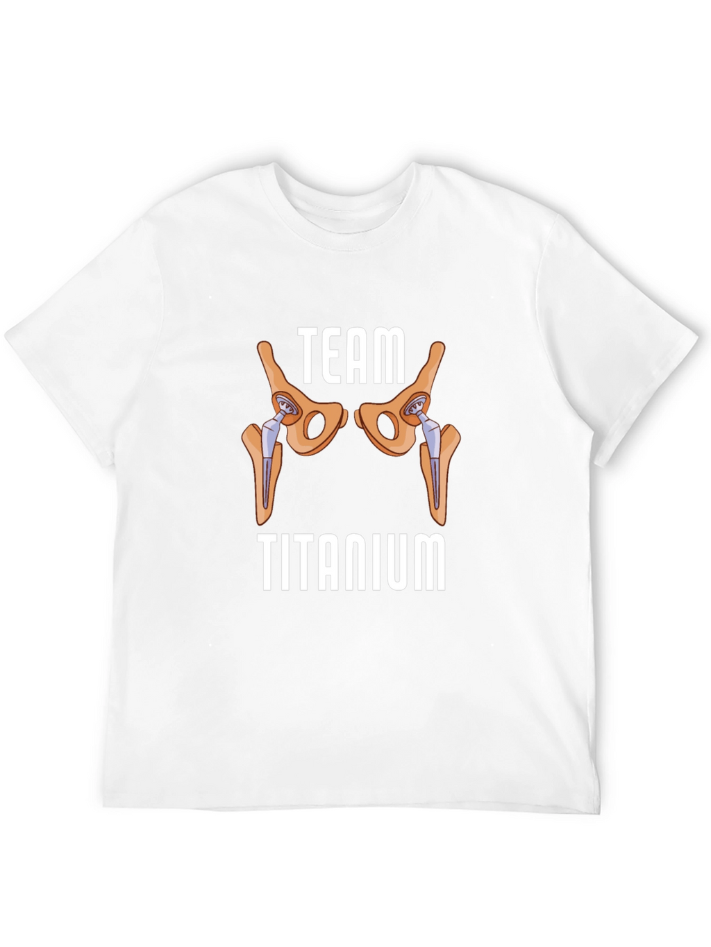 Team Titanium Hip Replacement Graphic T-Shirt