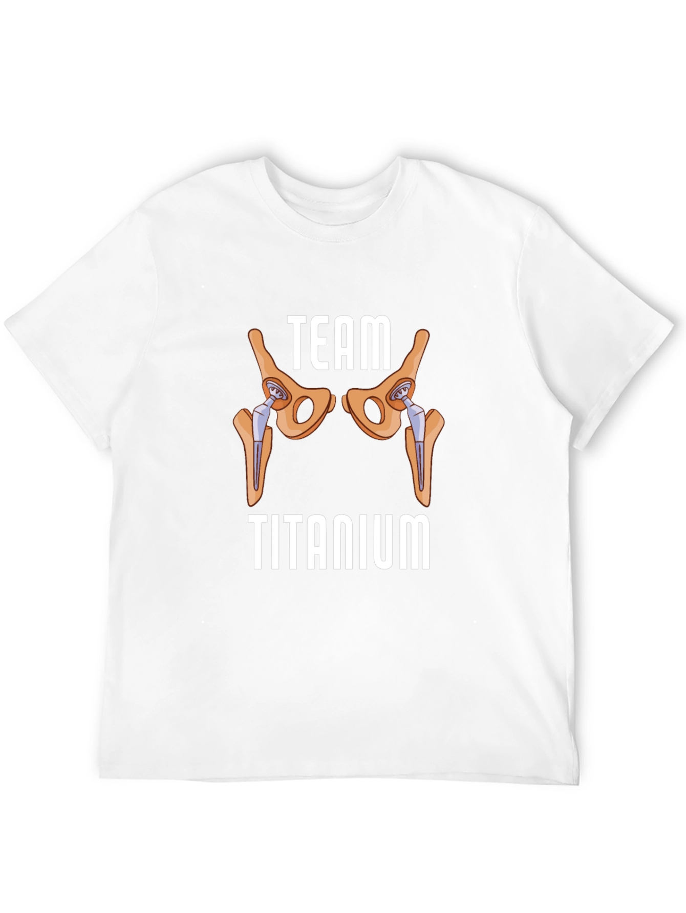 Team Titanium Hip Replacement Graphic T-Shirt