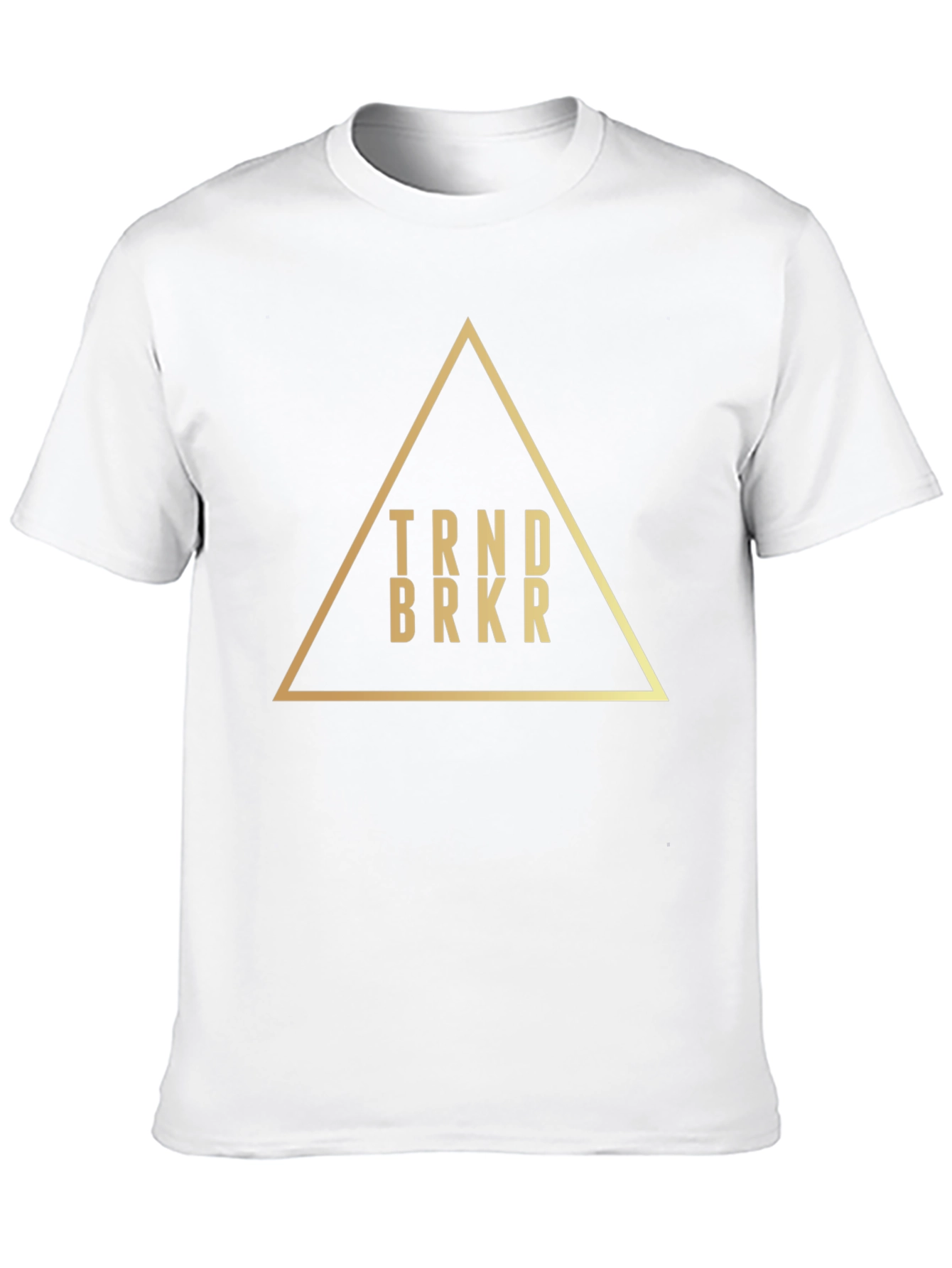 Trend Breaker Graphic Tee - Stylish Black Cotton T-Shirt