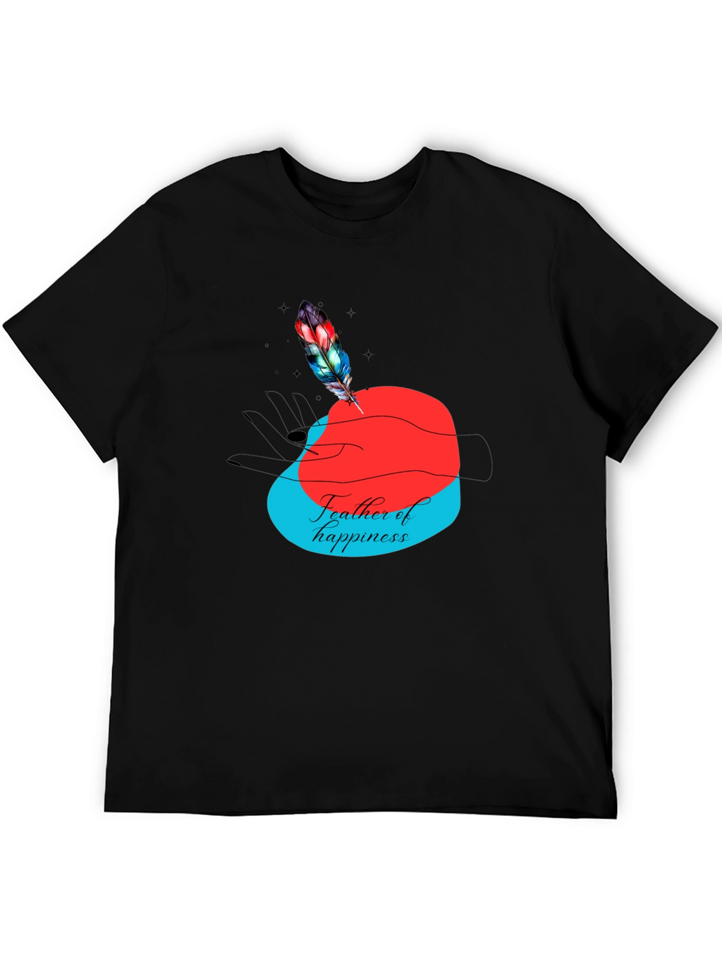 Feather of Happiness Graphic Tee