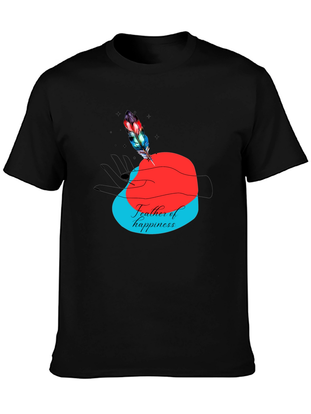 Feather of Happiness Graphic Tee