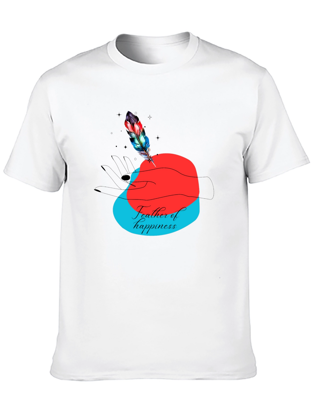 Feather of Happiness Graphic Tee