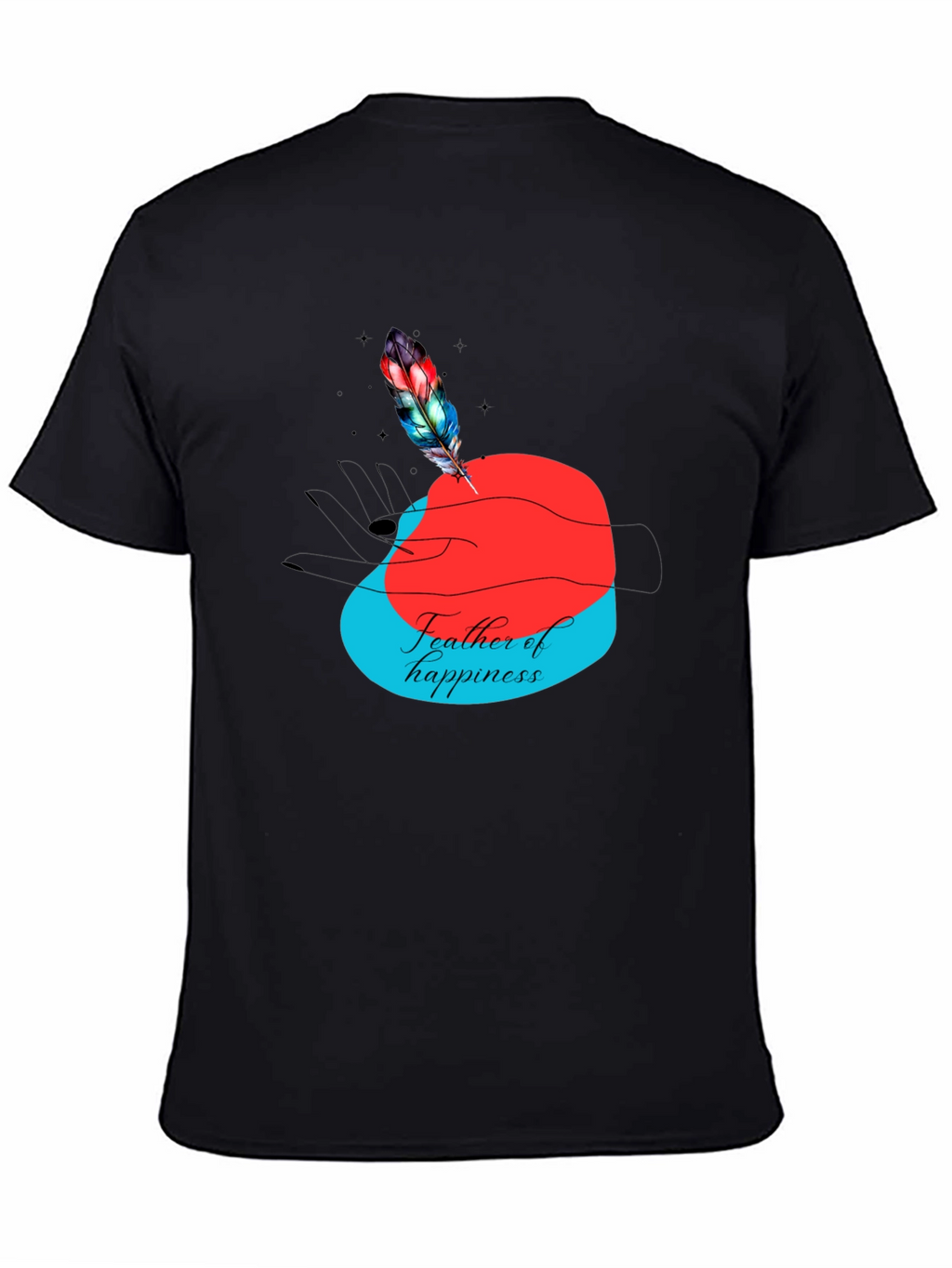 Feather of Happiness Graphic Tee