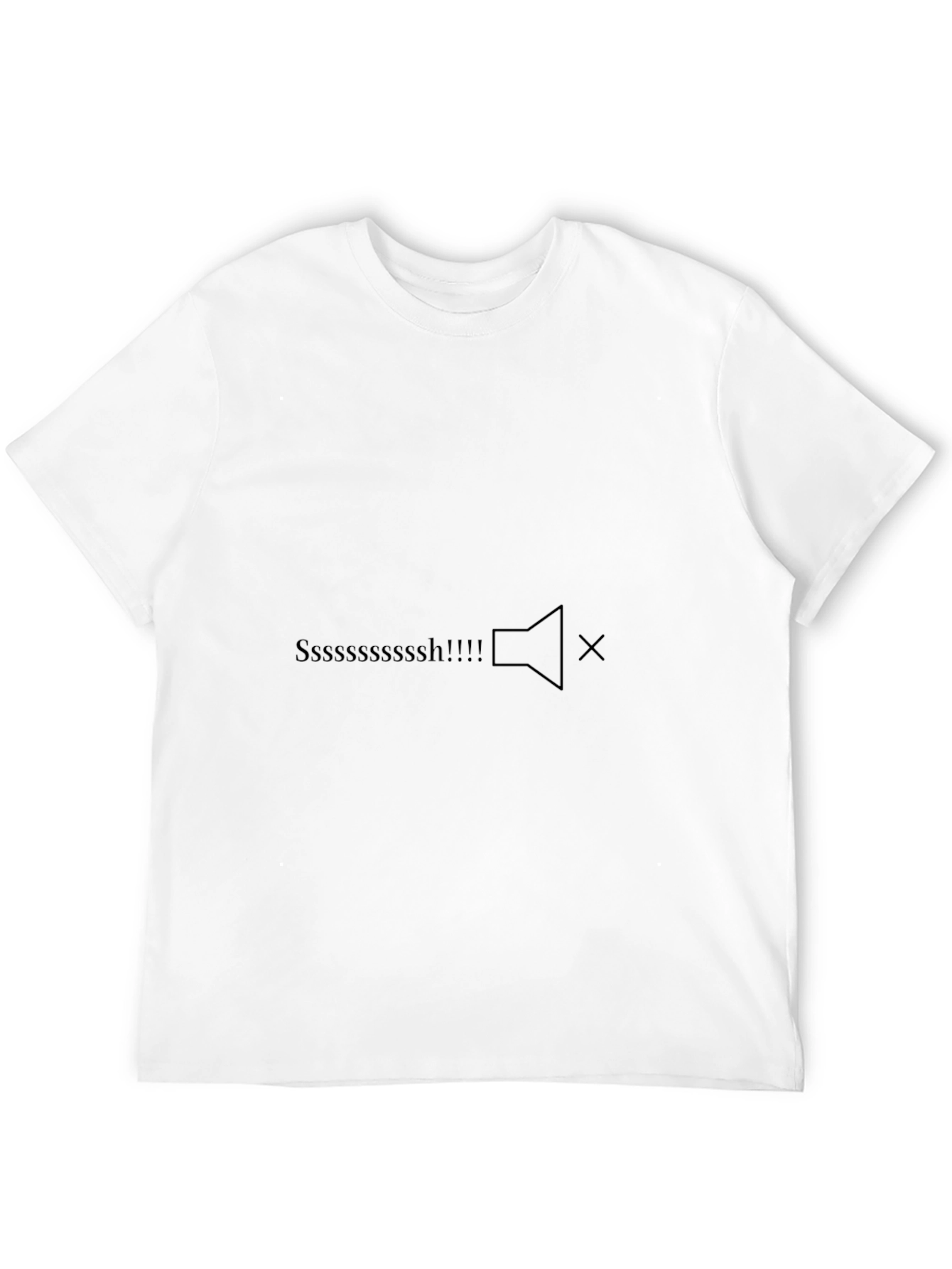 Ssssssssh!!! Graphic Tee - Silence is Golden T-Shirt
