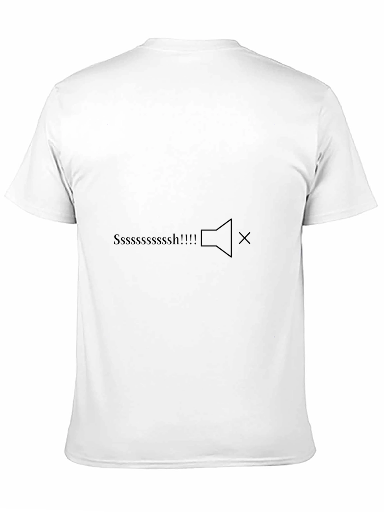 Ssssssssh!!! Graphic Tee - Silence is Golden T-Shirt