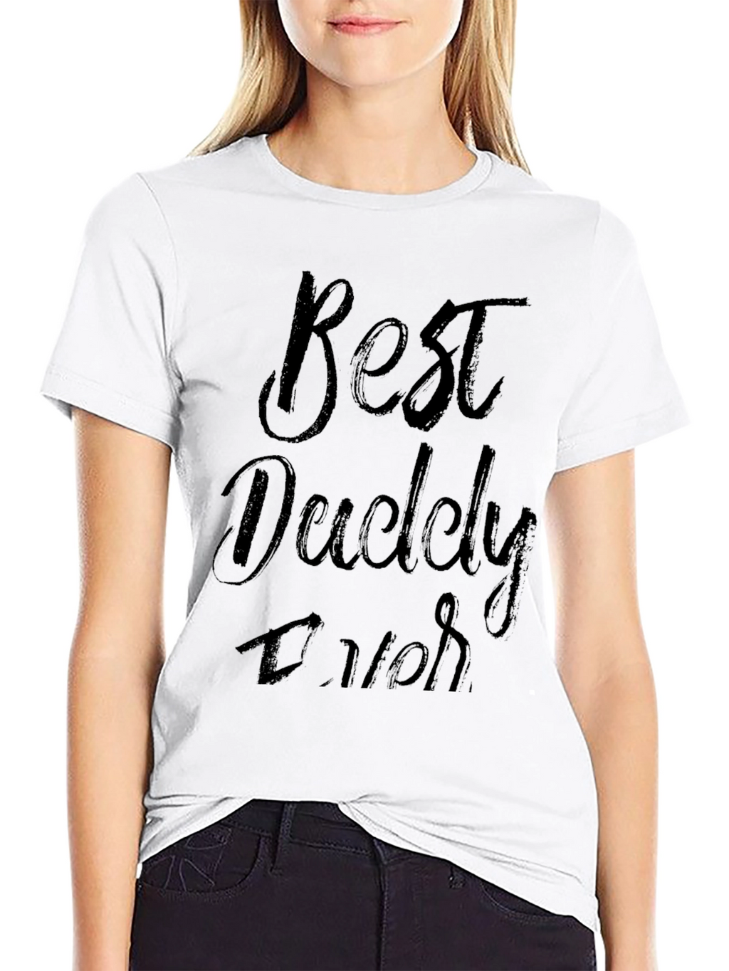 Best Daddy Ever Black Graphic Tee