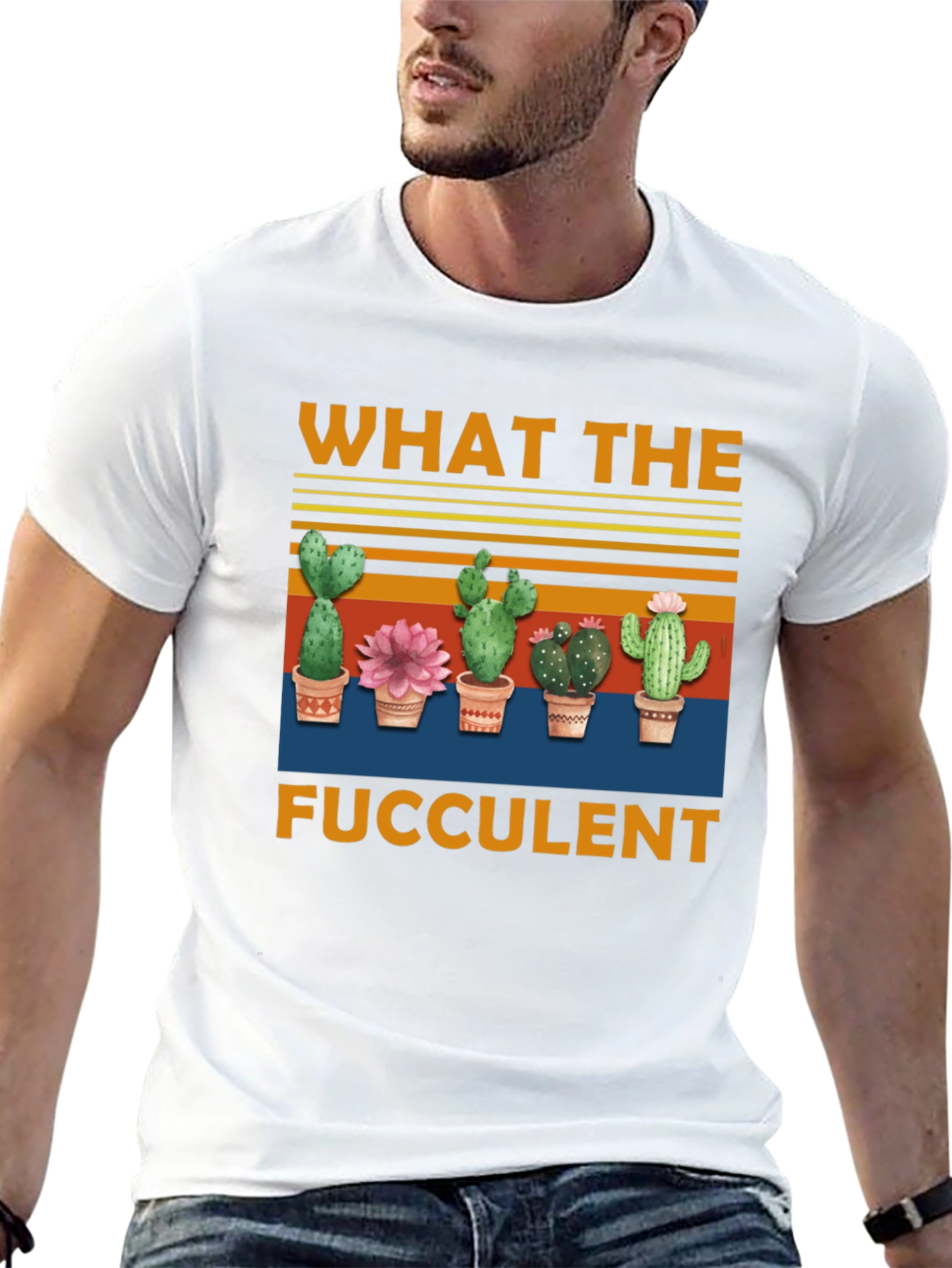 What The Fucculent T-Shirt | Cactus Graphic Tee