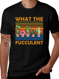 What The Fucculent T-Shirt | Cactus Graphic Tee
