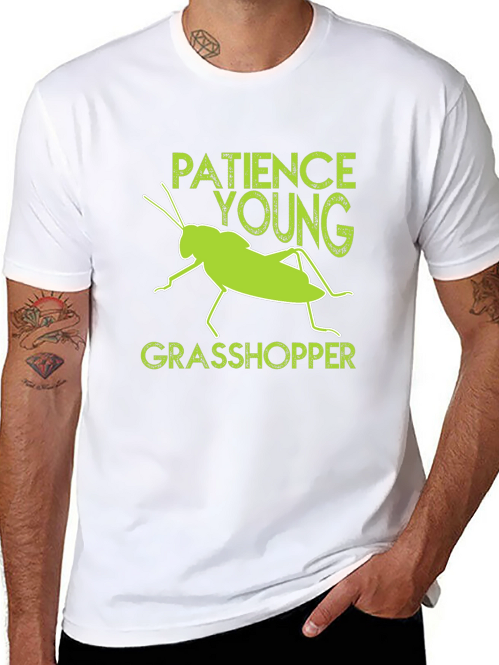 Patience Young Grasshopper T-Shirt