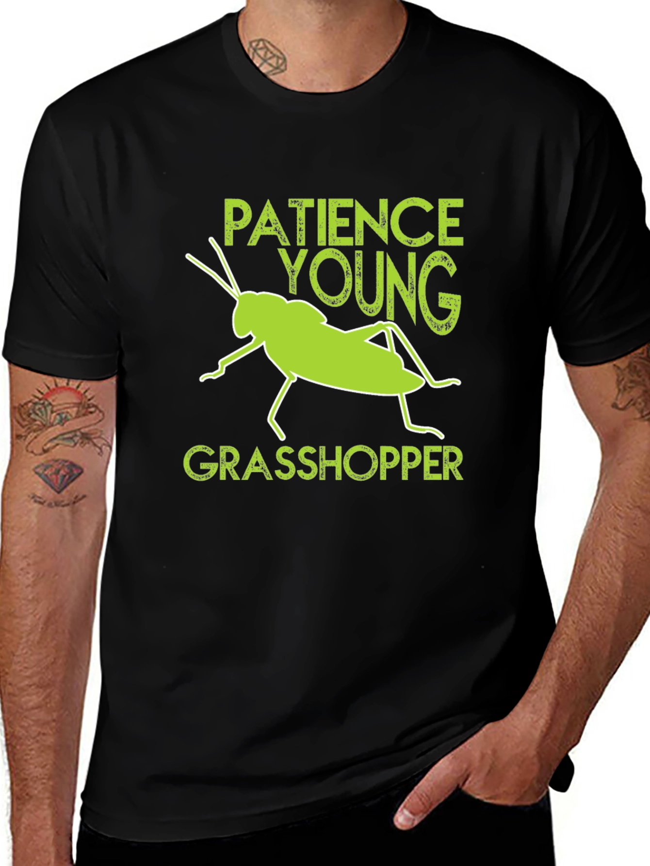 Patience Young Grasshopper T-Shirt