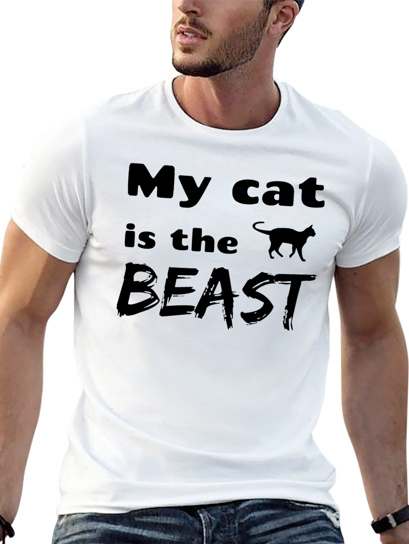 My Cat is the Beast T-Shirt