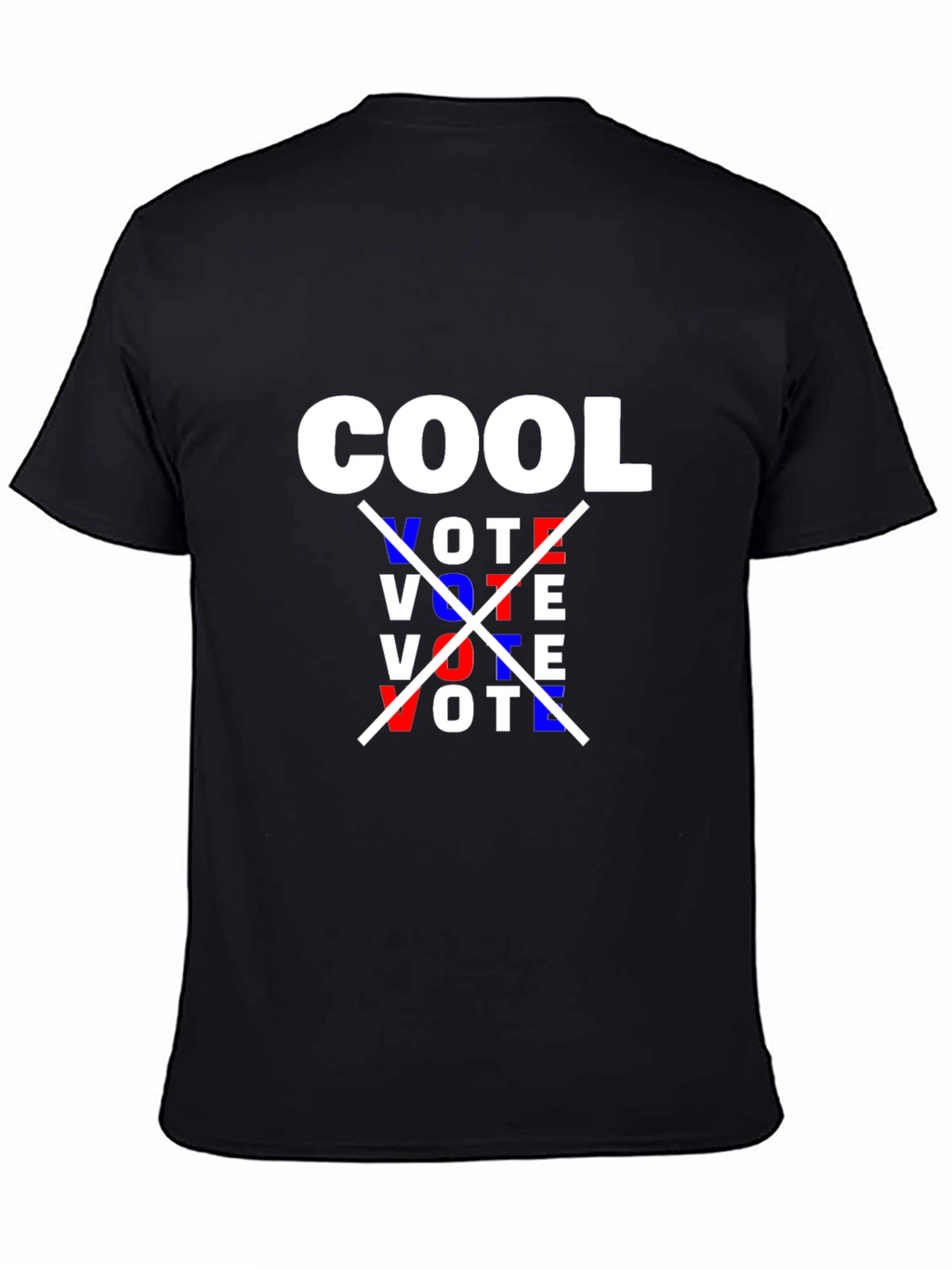 Cool Vote Graphic Tee - Stylish Political Statement